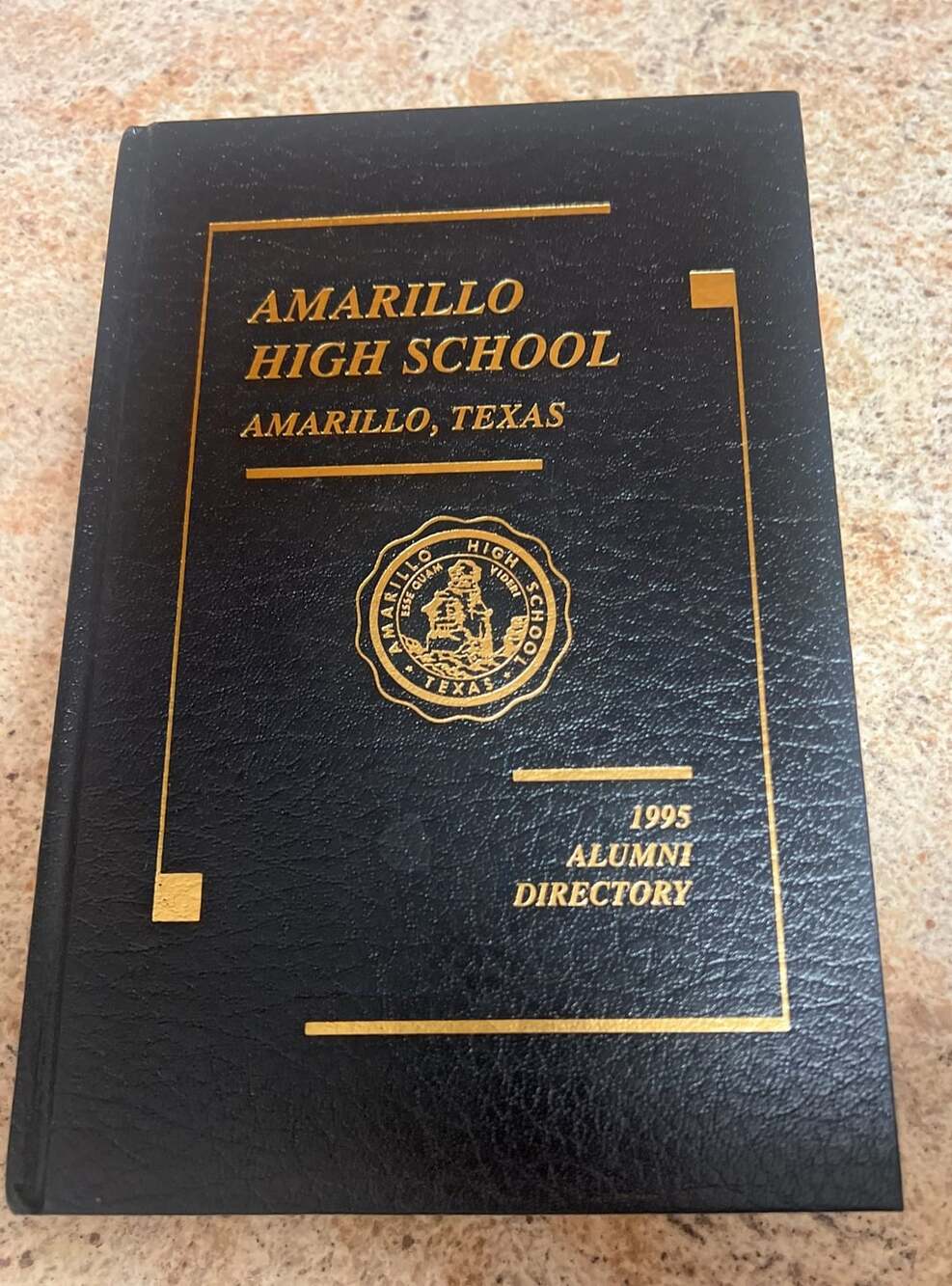 Amarillo High School Alumni Directory 1995 Hardcover Book